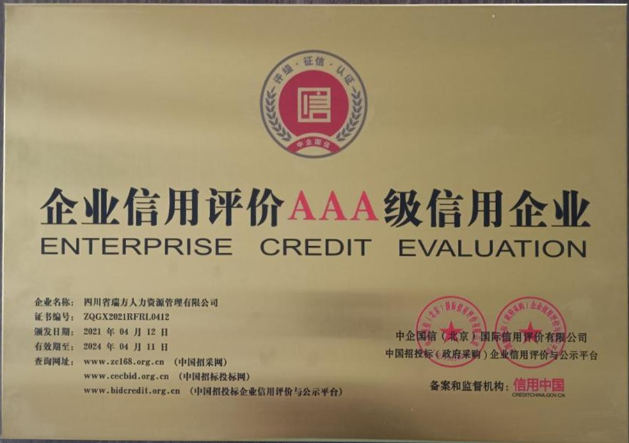 企業(yè)信用評級